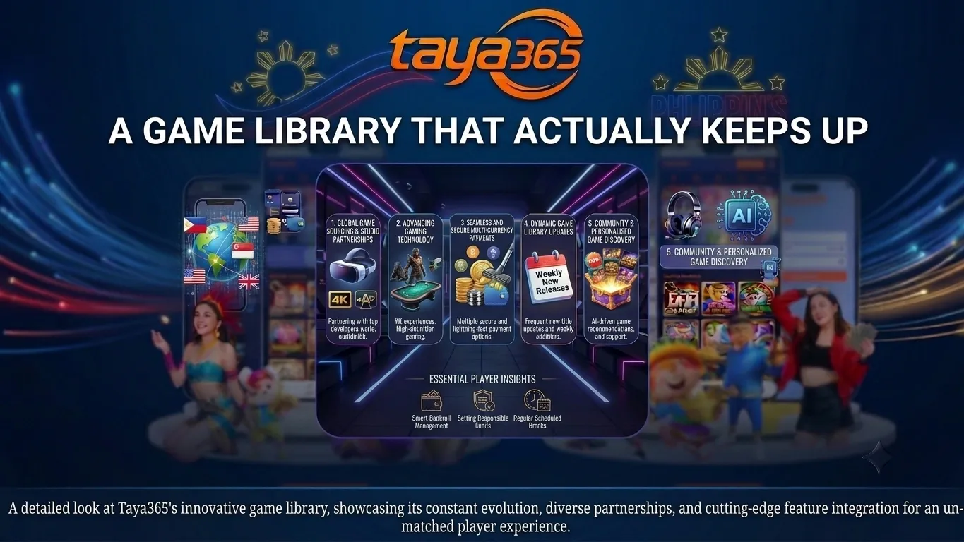 Taya365 - A Game Library That Actually Keeps Up